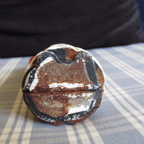 VTG Aunt Jemima Red Heavy Cast Iron Coin Slot Bank Mammy Figurine - Picture 8 of 8